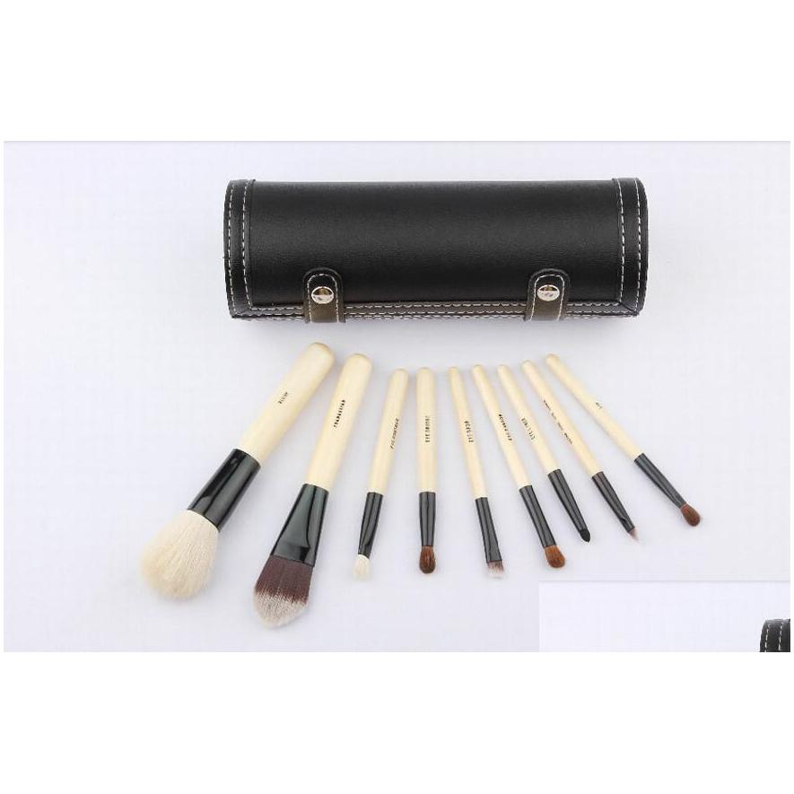 bobi brown makeup brushes sets brands 9pcs brush barrel packaging kit with mirror vs mermaid