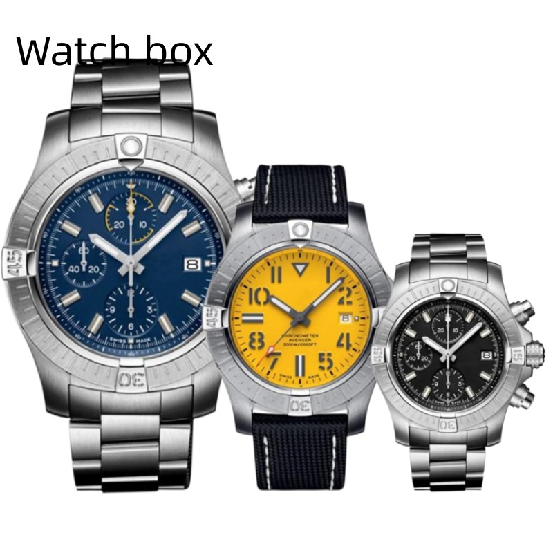 

2023 luxury Men's watch New fashion Super Avenger II 1884 designer watch mans watch automatic watch mechanical quartz movement full working luxury watches
