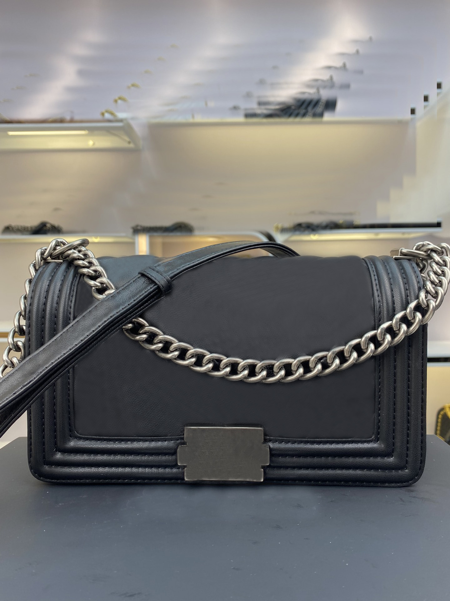 

Shoulder bag handbag purse designer zero purse carrying method portable diagonal, Black/m67086