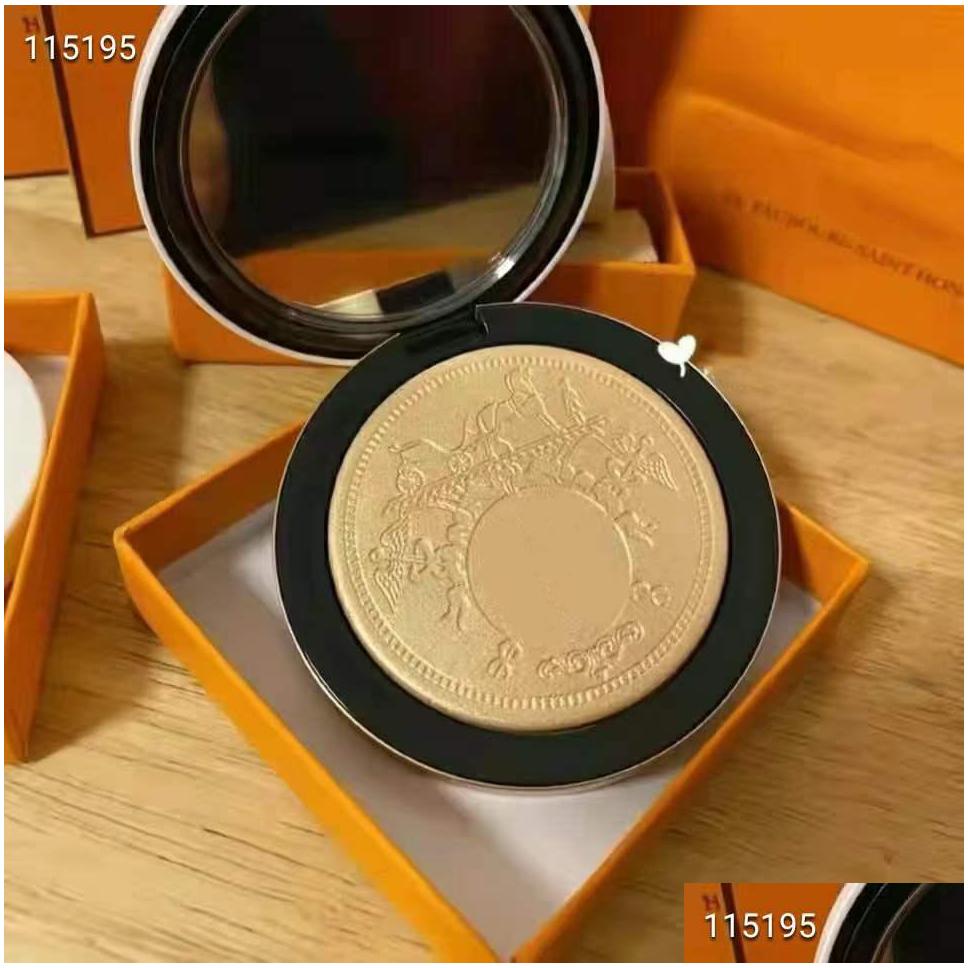 top brand powder dorfevre face and eyes illuminating powder 7g highlighter palette highlight makeup with handbag