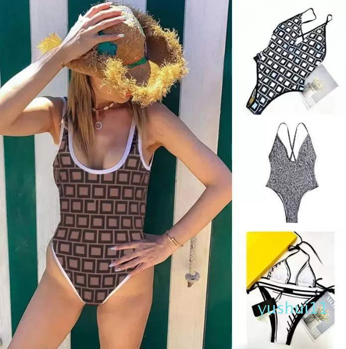

Summer Women Swimsuit High Waist Bikini Luxury Designer Bathing Suit Swim Beach Swimwear