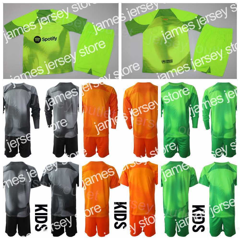 

Soccer Sets/Tracksuits Club Team Goalie Long Sleeve GK Soccer 26 Inaki Pena Jersey Goalkeeper Set 1 Antoni Ramallets 36 Arnau Tenas 1 Marc-Andre Ter Stegen, Kids
