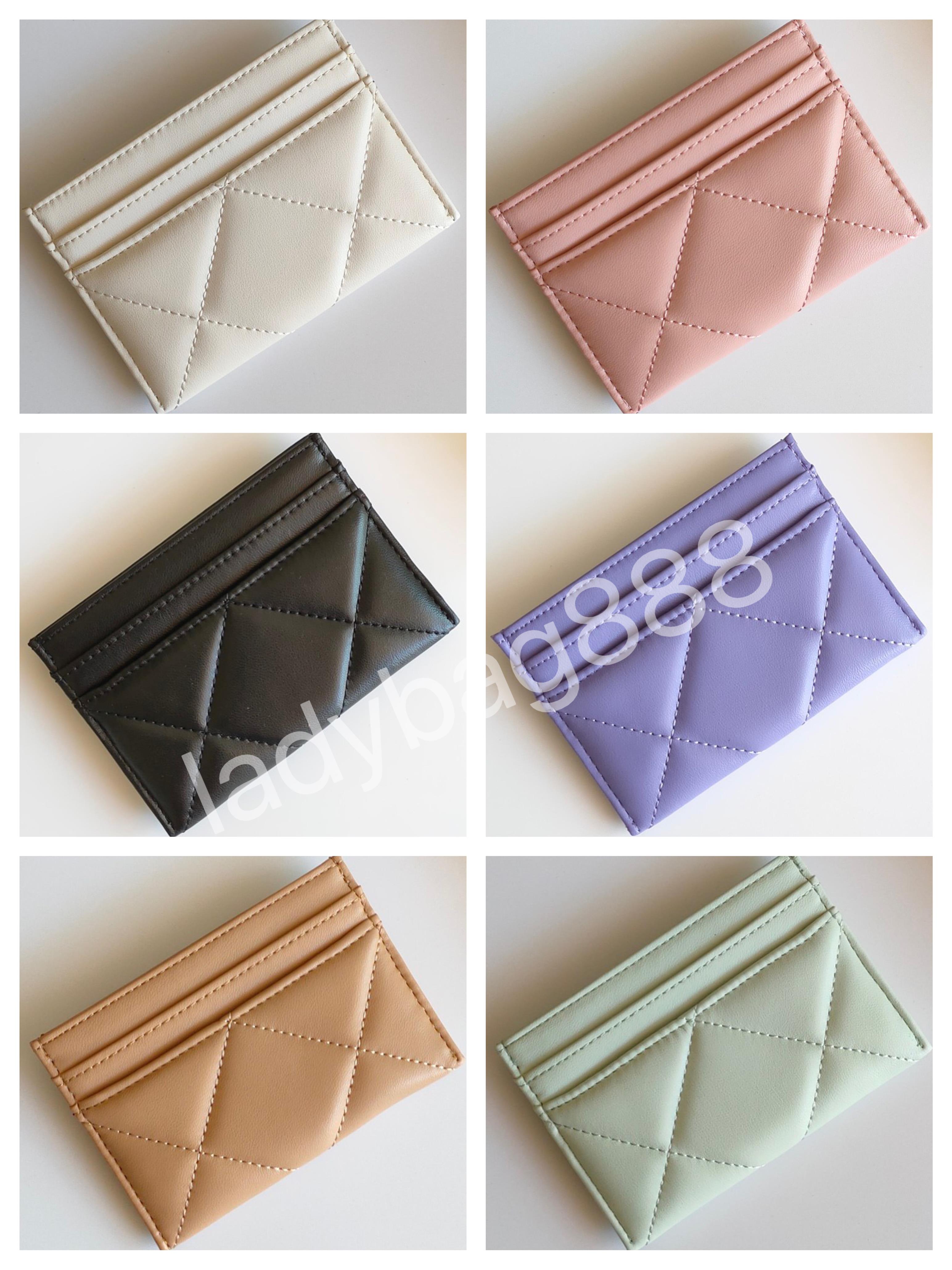 

Designer women's card seat leather mini wallet, Pink