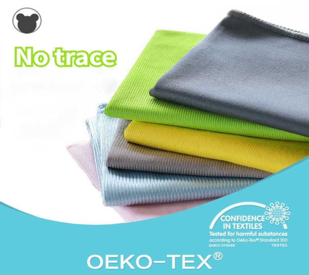 

653PCS Microfiber glass mirror cleaning cloth kitchen towels wipe wine napkins metal polishing car window clean rags 210728