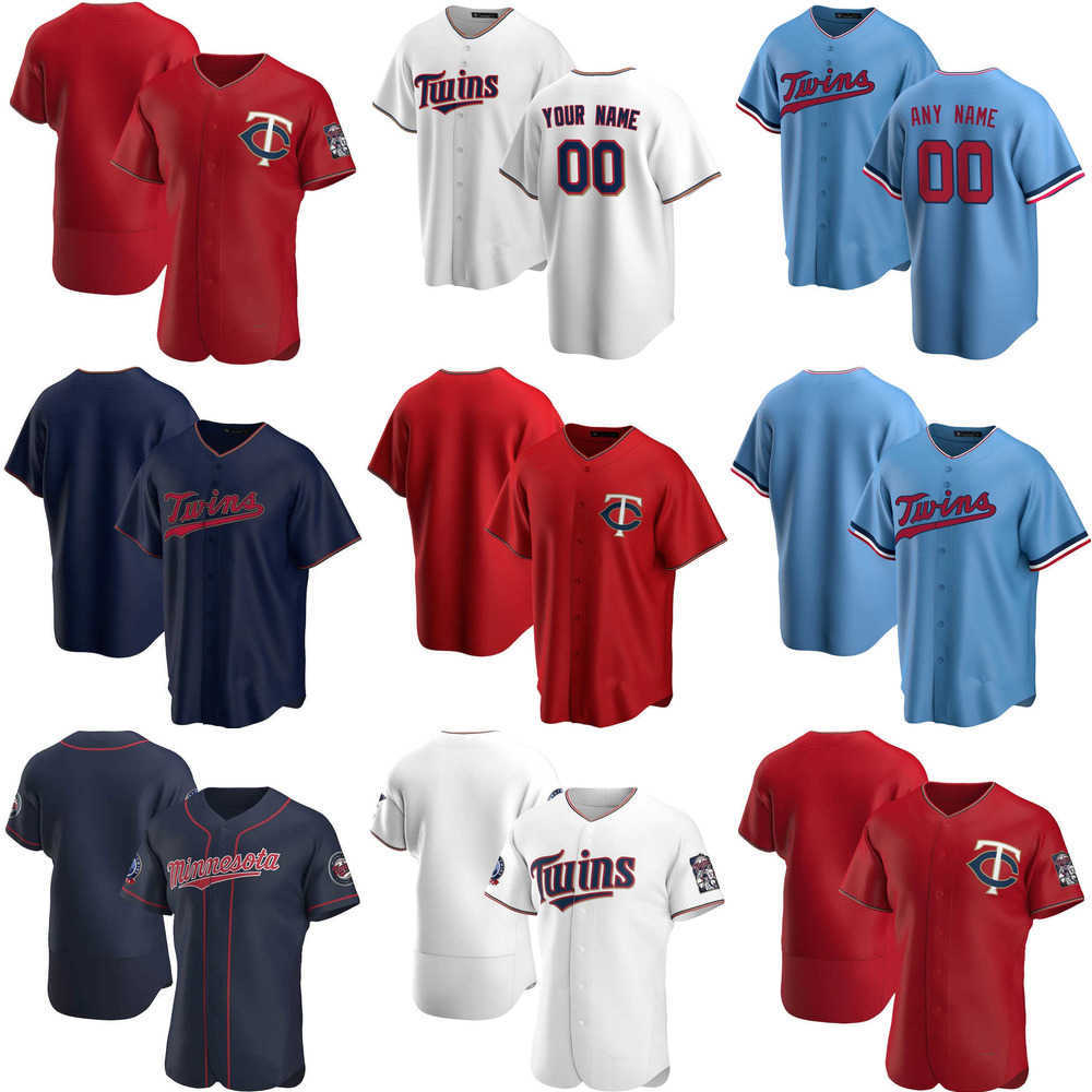 

Custom Jersey Minnesota''Twins''Mens women Youth 50 Brent Rooker 32 Matt Shoemaker 9 Andrelton Simmons 31 Devin Smeltzer Baseball Jerseys, Color