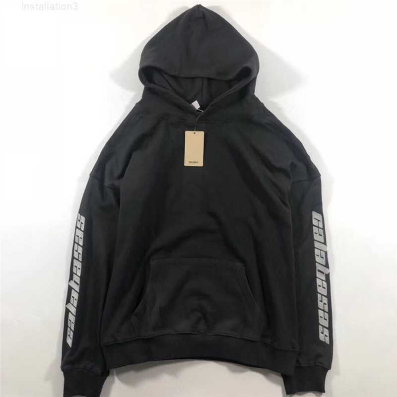 

4HSC Season 5 Men Women Embroidery Calabasas Hoodiestop Quality West New Arrived Sweatshirts Pullover 5 Hoodies