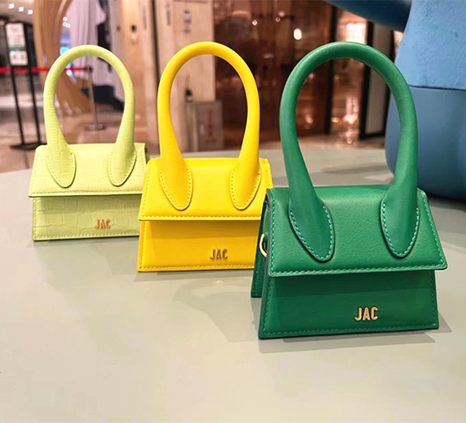 

3 sizes Mini jacquems Le Chiquito Noeud Bag Luxury womens mens Designer wallets purse clutch flap Leather envelope handbag Shoulder Crossbody tote Large Medium Bags, 18