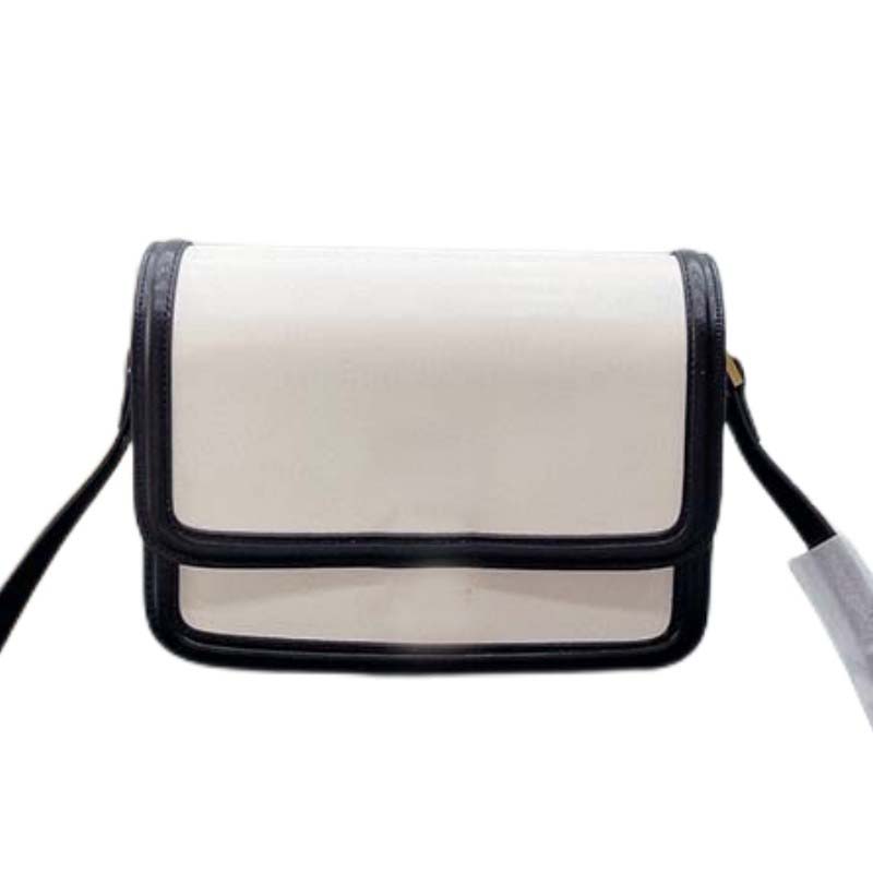 

Designer bag wallet shoulder bag quality messenger bags men and women backpack handbags pu leather accessories on the go cross body purses tote solid color plain, White
