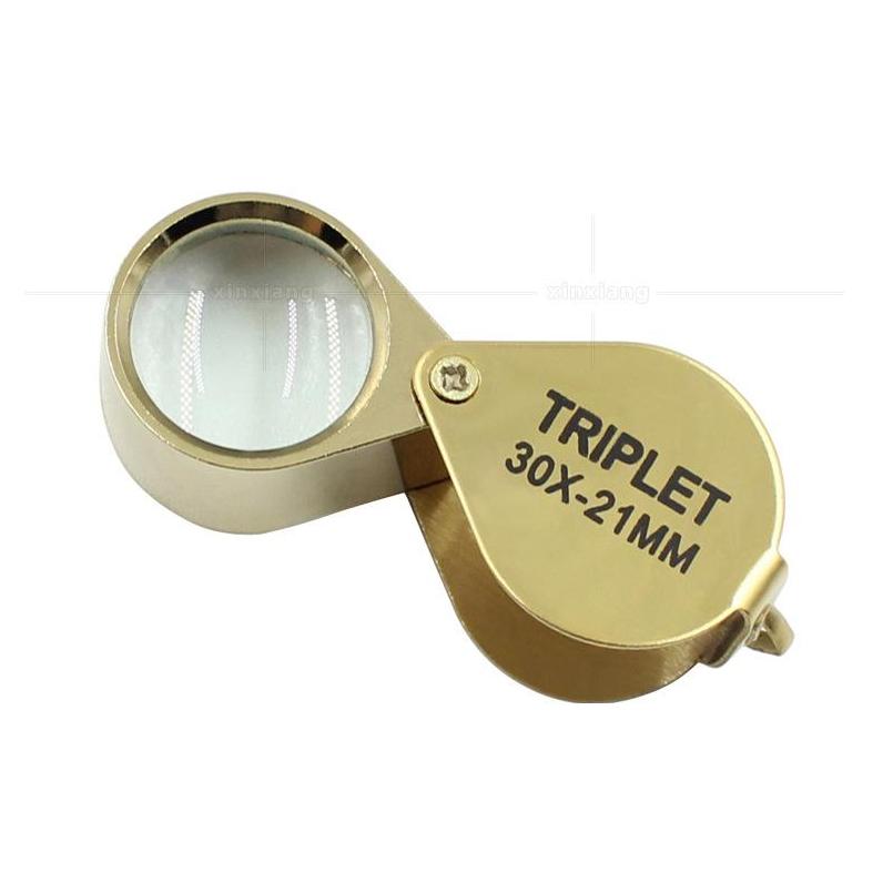

Magnifying Glasses Portable 30X Power 21Mm Jewelers Magnifier Gold Eye Loupe Jewelry Store Lowest Price Glass With Exquisite Box Dro Dhohg