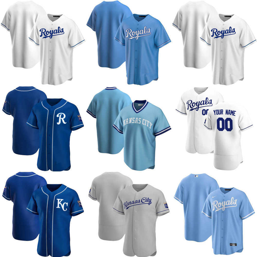

Custom Jersey Kansas''City''Royals''Mens women Youth 41 Carlos Santana 51 Brady Singer 12 Jorge Soler 63 Josh Staumont Baseball Jerseys, Color