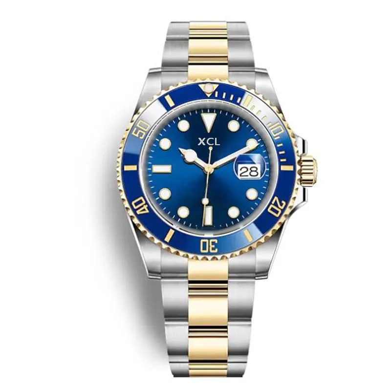 Mens DHgate Watch AAA Montres Designer 41MM Cadran Noir Automatique Mode Mécanique Style Classique En Acier Inoxydable Étanche Lumineux Montres E