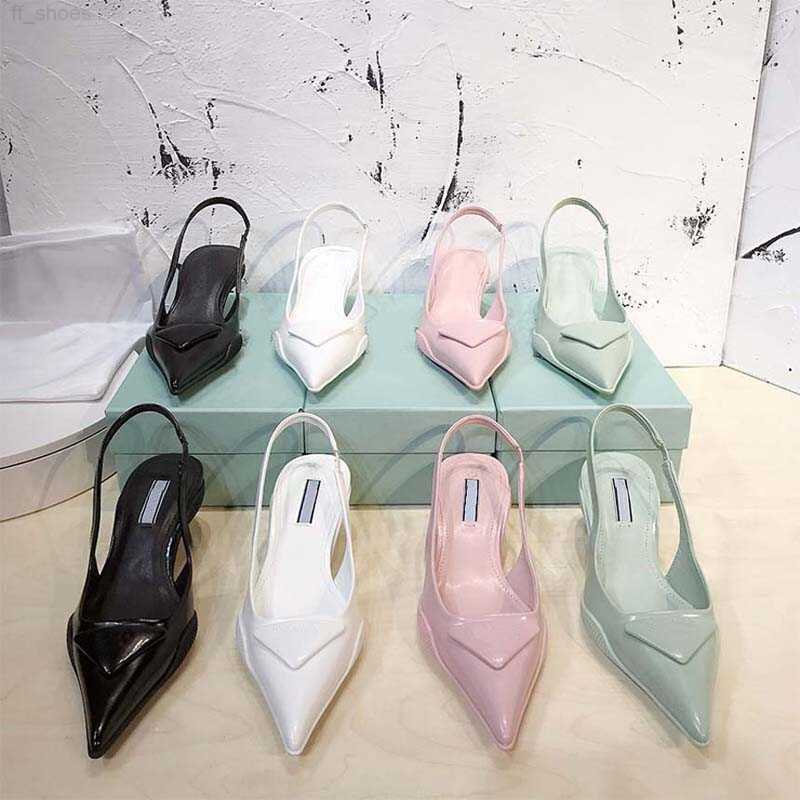 

2023 Luxury Dress Shoes Ladies Designer Loafers Pointed Toe High Heels Special Offer Premium with Box, #3