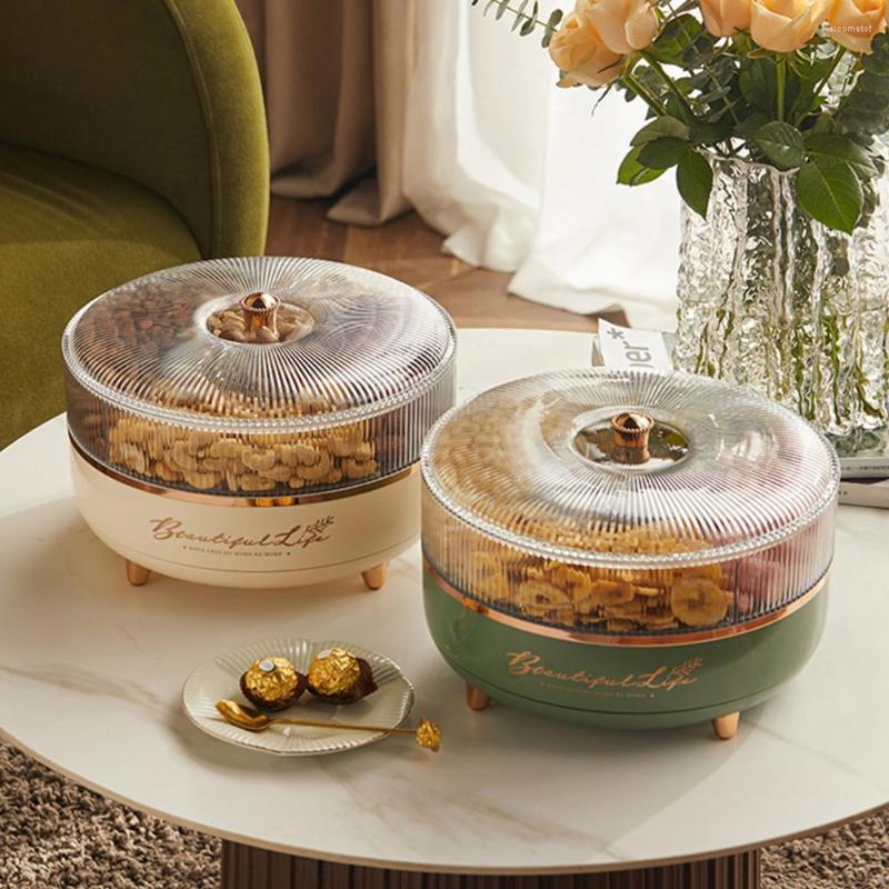 

Plates Useful Nut Bowl Large Capacity Snack Tray Sealed Storage Wedding Banquet Party Confectionery Appetizer Classification