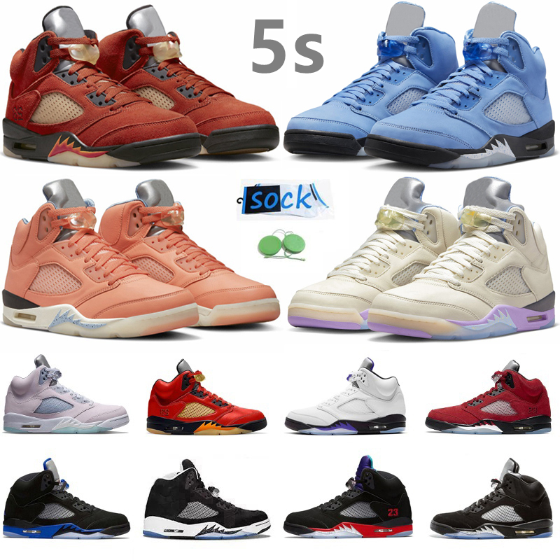 

Jumpman 5 5s Men Basketball Shoes University Racer Blue Sail Crimson Bliss Raging Bull Shattered Backboard Easter Green Bean Concord Mens Trainer Sports Sneakers, Color#1