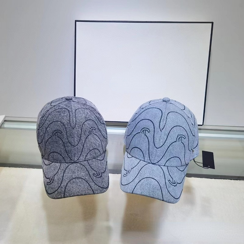 

Fashion Printing Ball Caps with Logo Baseball Cap Sun Protection for Women, Blue