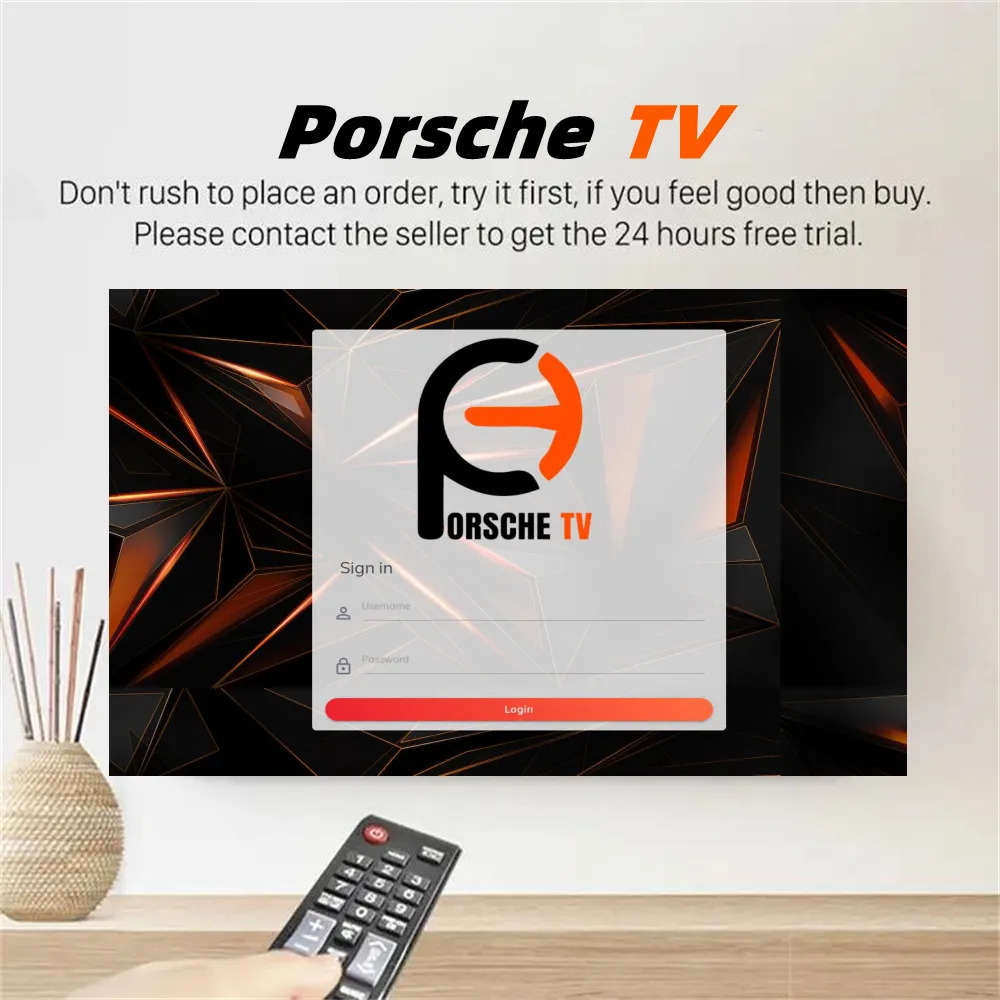 

Porsche TV OTT Smart TV m3u program works for tv box STB Us Arabic France Sweden Canada Uk Italy Germany Spain