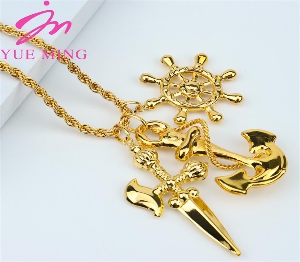 

Wedding Jewelry Sets Fashion Necklace For Women Men Dubai Gold Color Couple Daily Wear Party Holiday Parent Child Gift Set 2211151591566