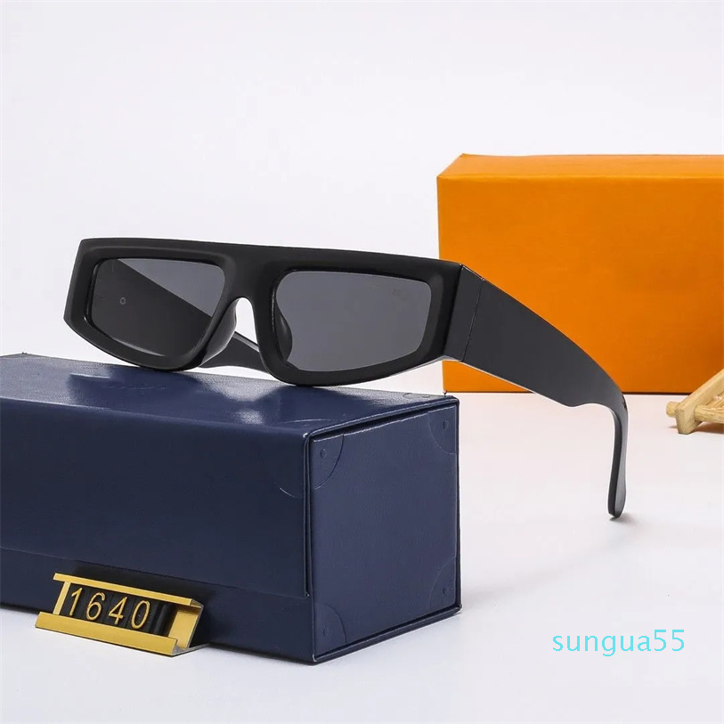 

Sunglasses For men Women Style Anti-Ultraviolet Retro Shield Lens Plate Square
