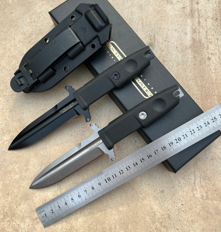 

Italian Classic Tactical Fixed Knife D2 Blade outdoor camping knives collection