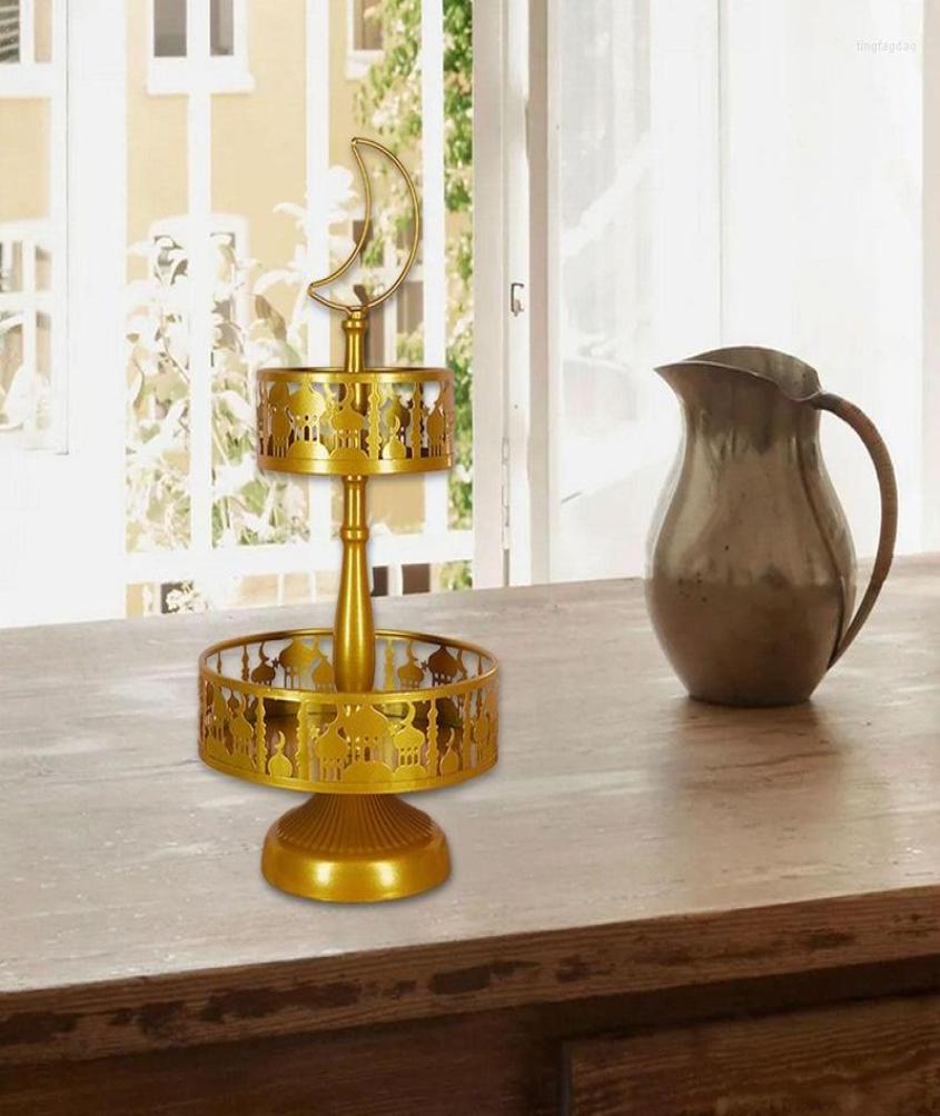 

Bakeware Tools Ramadan Tray Eid Mubarak Plate Muslim Metal Party Serving For Breakfast Dinner Dessert Pastry Display Holder9303614
