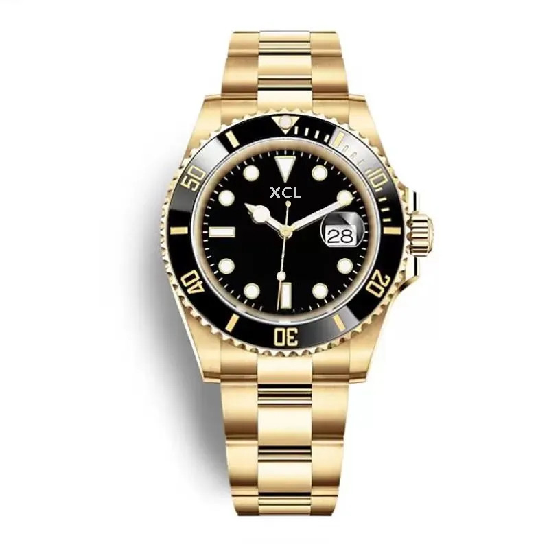 Luxury Designer watch Automatic Mechanical Ceramic Bezel Mens Watches 2813 Movement 904L Stainless Steel Band 41mm Watch Classic Business Wristwa-image-790452765