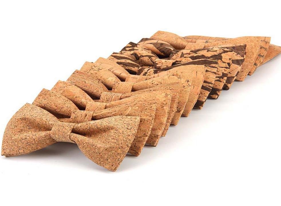 

RBOCOTT Cork Wood Bow Tie Wooden Bow Ties Men039s Novelty Handmade Solid Bowtie For Men Wedding Party Accessories Neckwear D1907789462