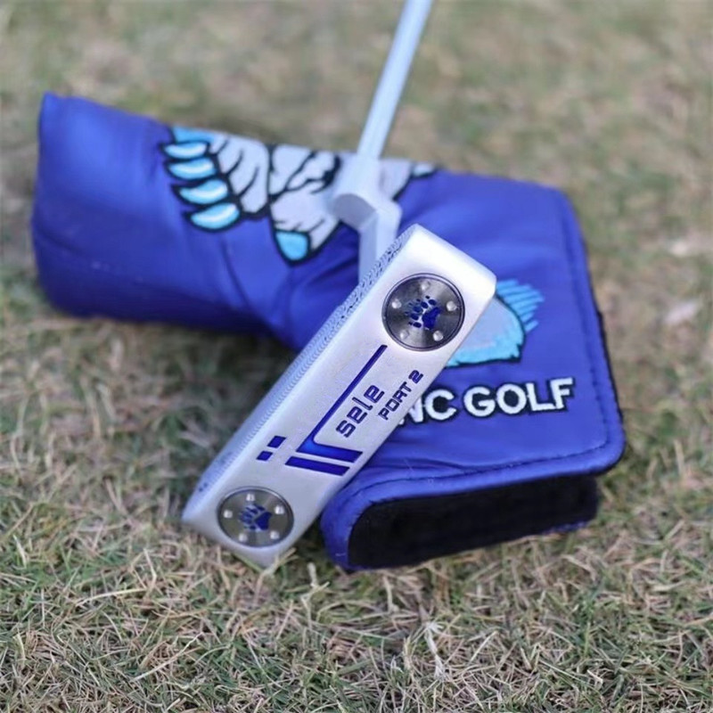 

Outdoor sports golf club One Line Straight Putter Newpor 2 Limited Edition Brown Bear head Golf putter CNC Golf