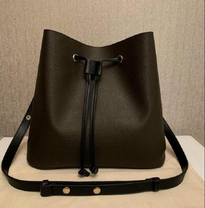 1-1luxurys designers NEONOE Bucket Handbags Fashion Women's flower Purses Women Totes Brand Letter Genuine Leather Shoulder B