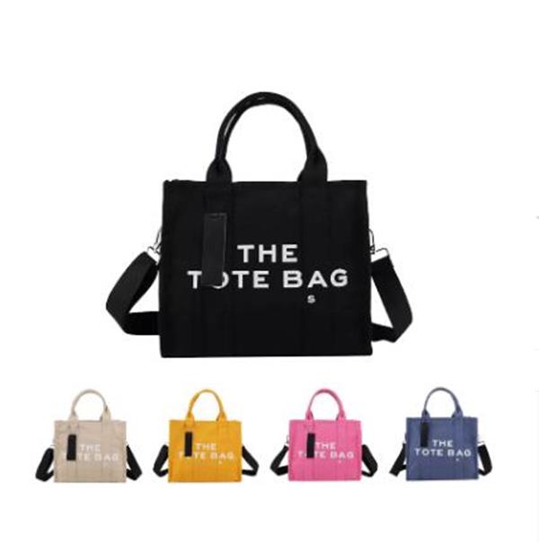 

the tote bag lady famous designer cool practical Large capacity plain cross body shoulder handbags women great coin purse crossbody casual square canvas 2 size, Black