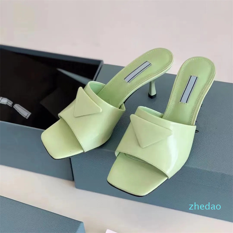 

Slippers Mules Shoes Womens Slides High Heels Shoes Designers Footwear