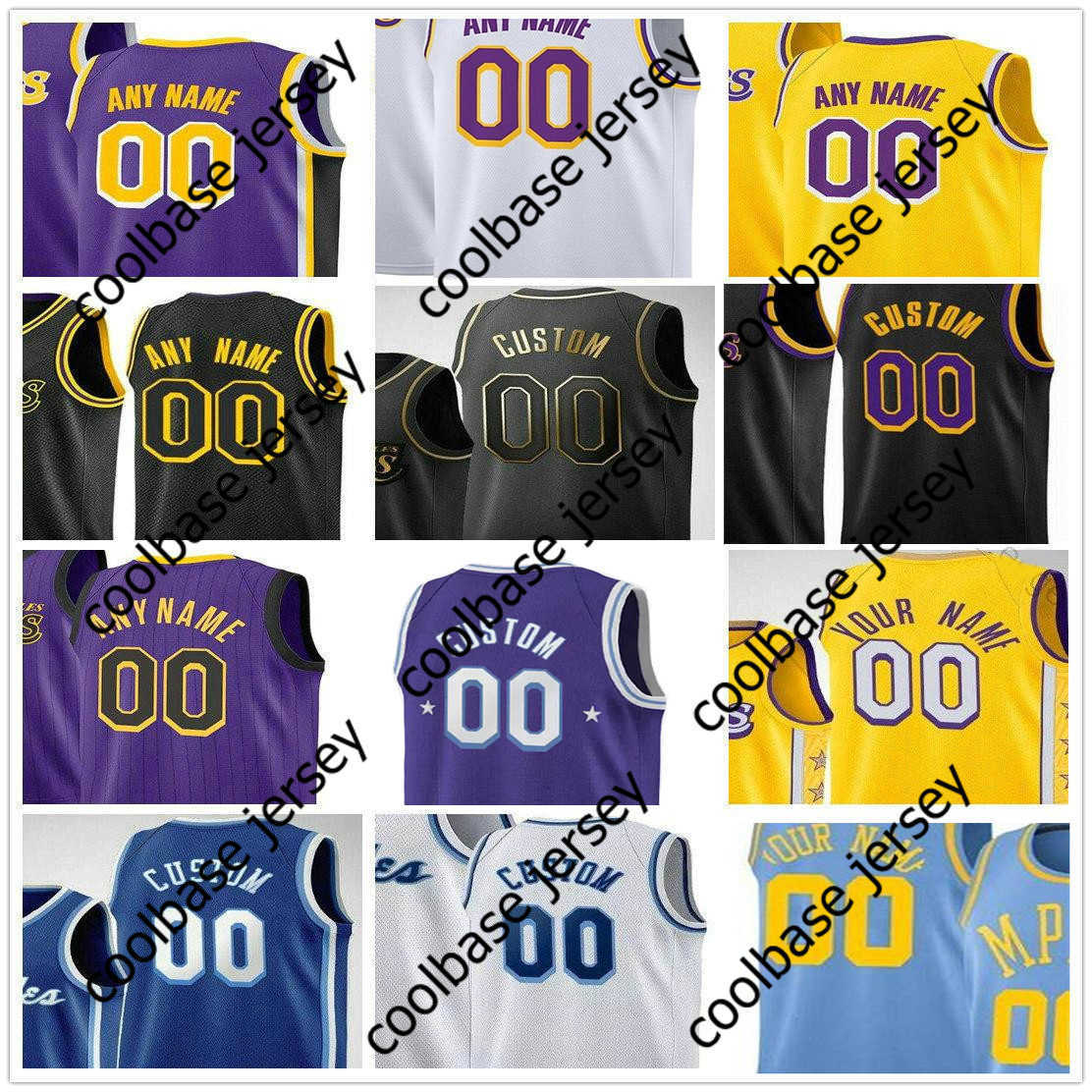 

Men 6 James Anthony 3 Davis Russell Westbrook Basketball Jerseys Austin Reaves Max Christie Thomas Bryant city Movie Space Toscano edition, Colour 10