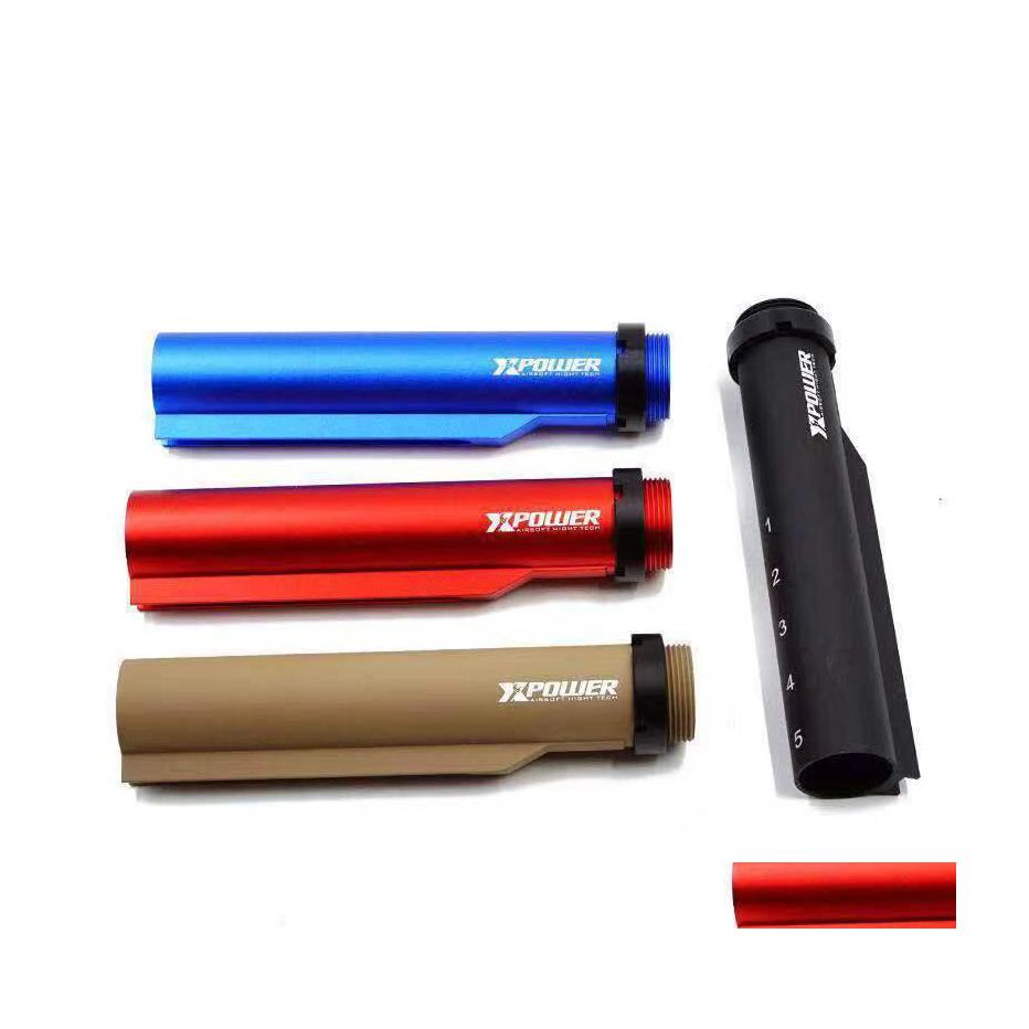 

Tactical Accessories Highquality Metal Buffe Tube For Jinming 9 Ttm Hk416 Aeg Drop Delivery Sports Outdoors Hunting Dhzsb