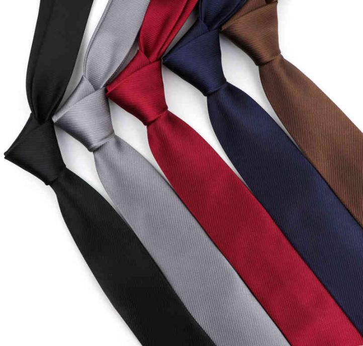 

Men Solid Classic Ties Formal Striped Business 6cm Slim Necktie for Wedding Tie Skinny Groom Cravat Y2203292381753