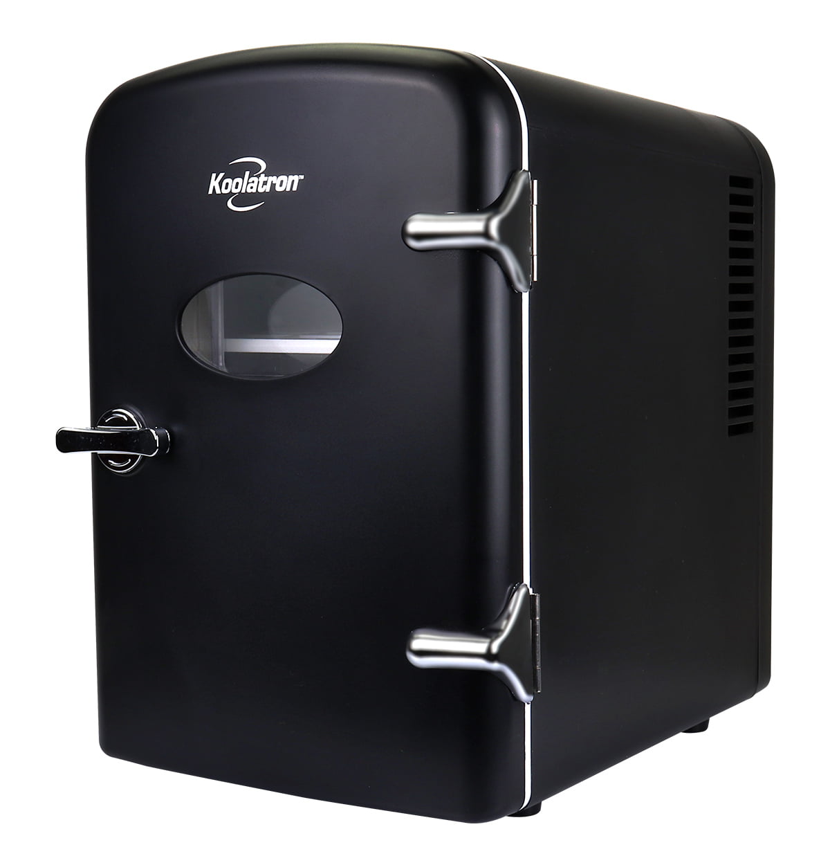 

Koolatron 6 Can AC DC Retro Mini Cooler Mini Fridge in Black