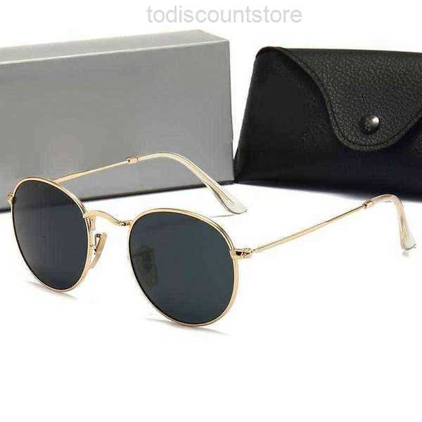 

Fashion Round Sunglasses Brand Design Uv400 Eyewear Metal Gold Frame Tr90 Sun Glasses Men Women Mirror Pol Cix Raies Ban Oakleies216t 8NI12