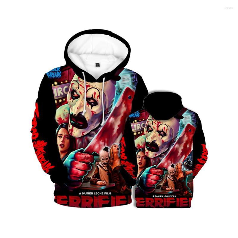 

Men's Hoodies Harajuku Horror Clown Hoodie Men's And Women's Sweater Anime 3D Printing Casual Jacket Fashion Street, Cl-00601