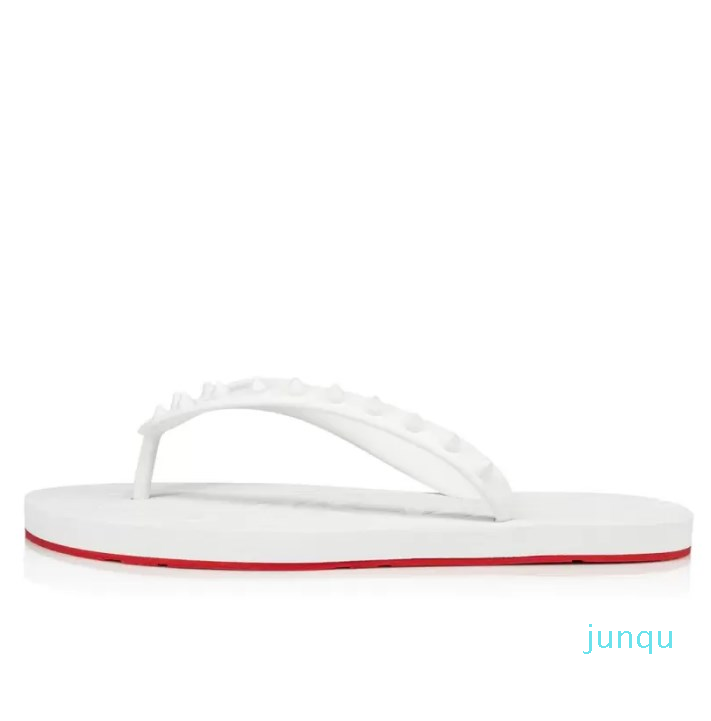 New Summer Men Beach Slip On Slides slipper Flip Mens Flat Slippers Studs Sandals Flats brand Flip Flops Womens Sandalias
