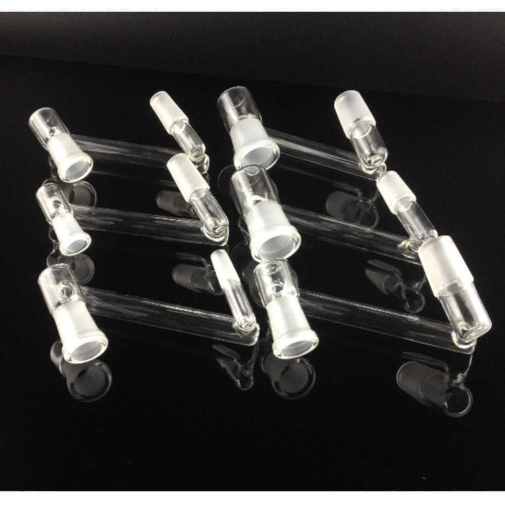 

Wholesale Glass Adapter 14mm/19mm Male to Male or Femal Joint Drop Down Multi Style