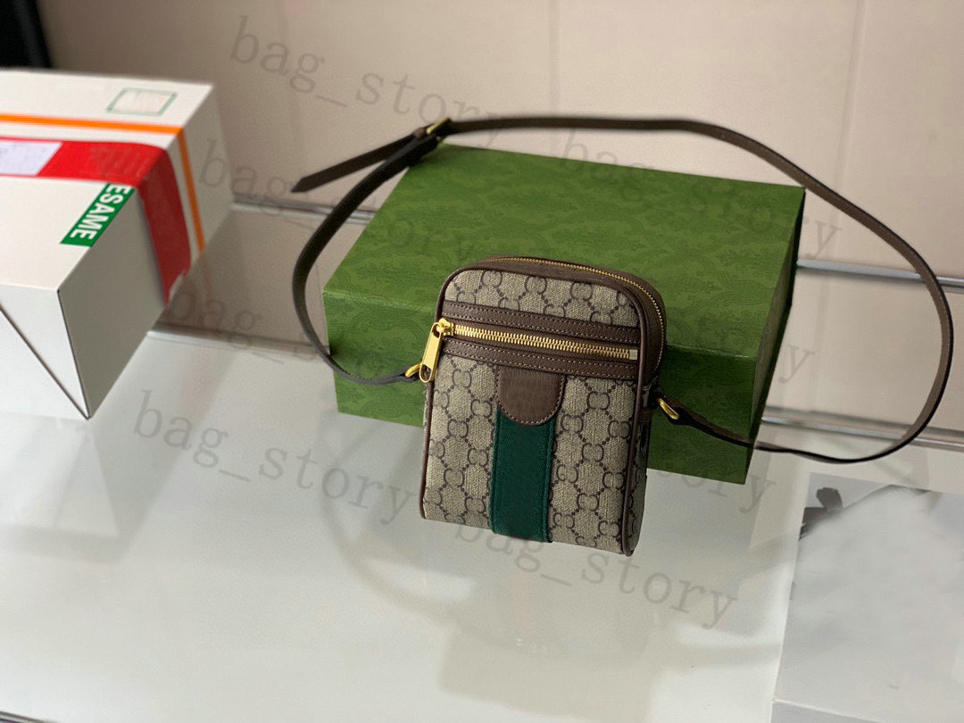 

Shoulder Bag Ophidia Cross Body Shoulderbag Designer Camera Flap Messenger Front Zipper Closure Pocket Classic Card Holder Case Phone Clutch Handbag For Men
