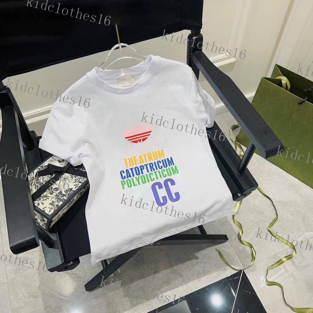 

Designer Brand Baby Kids Clothing Boys Luxury Short Sleeved Tshirt Girls Letter Clothes Childrens Clothes Fashion Sunmmer Clothing, 2#