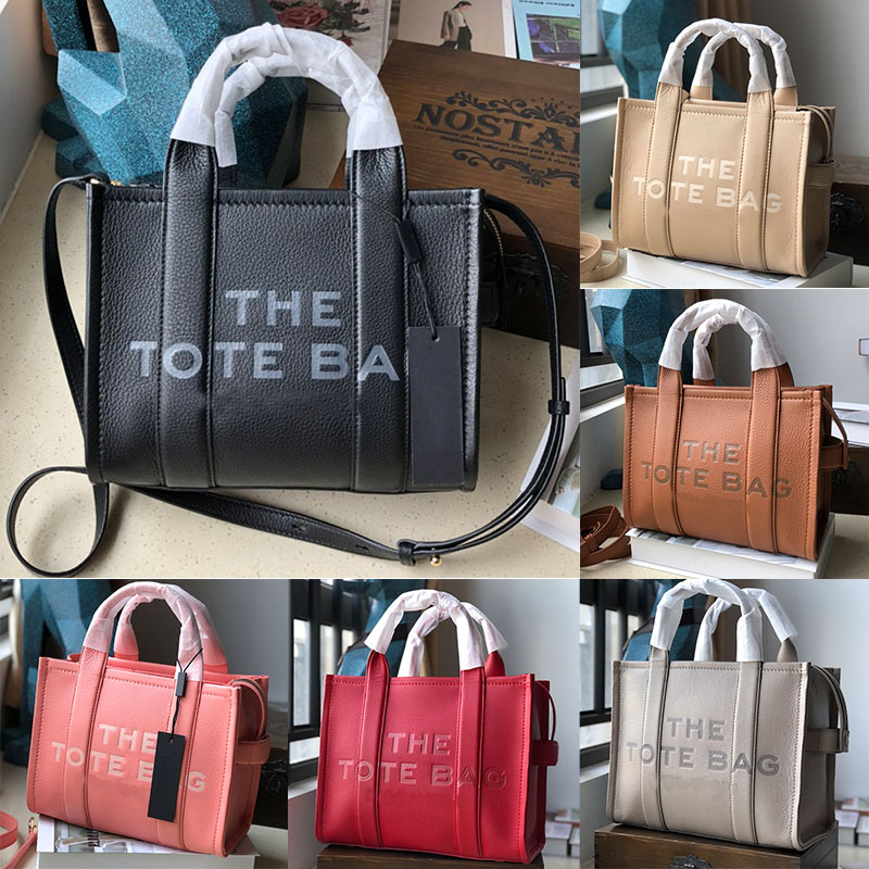 

The tote bag Marc Womens pu Leather Handbag Debossed Signature Branding tote bags Shoulder Crossbody Colorblock Bags Casual Square Canvas Large Purses Jobobs, 34