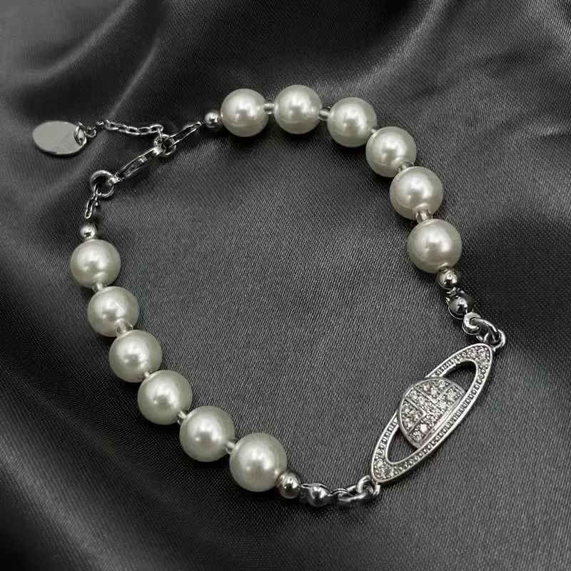 

Designer jewellery bracelet pearl beaded strand diamond bracelets woman gold designer jewelry vivi fashion accessories
