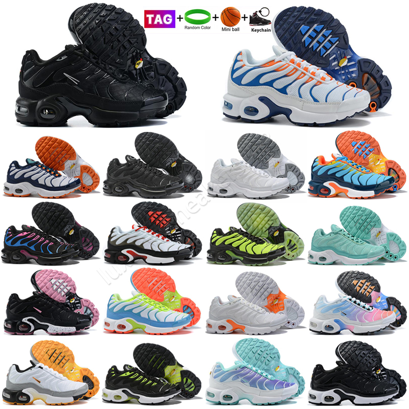 

2023 TN Kids Shoes tn enfant Breathable Soft Sports Chaussures Boys Girls Tns Plus Sneakers Youth Trainers Size 28-35, Color 9