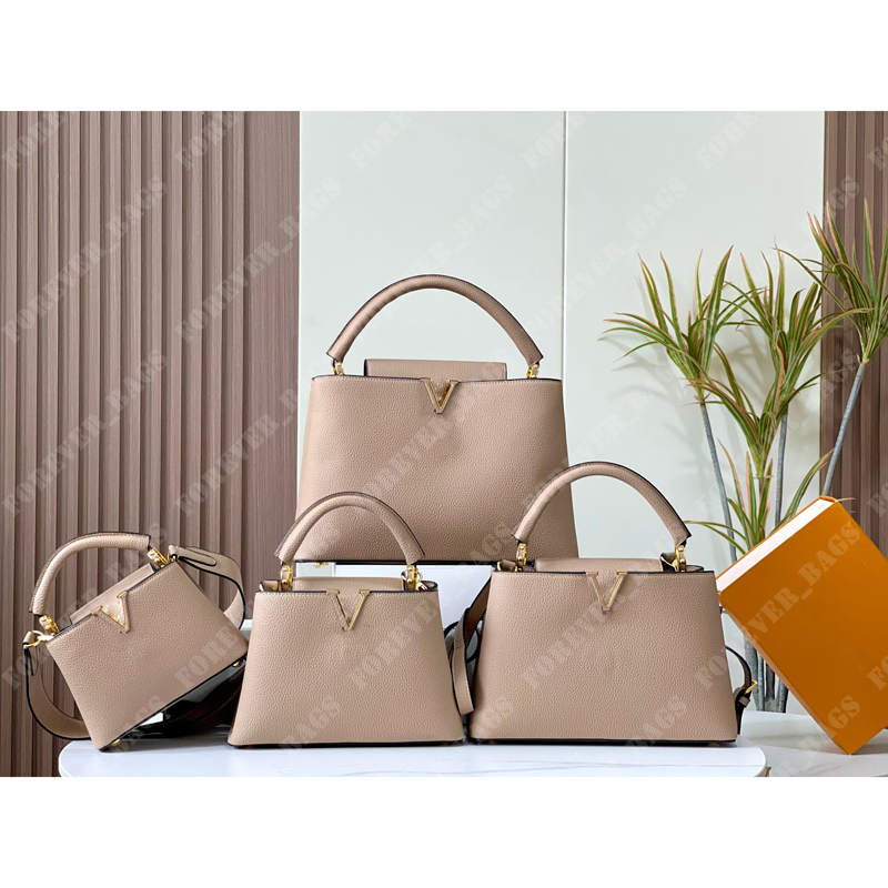 

Top Women Designer Handbag Genuine Leather V Shoulder Bags Mini Capucines BB Luxurys Designers Handbags Crossbody Wallet Clutch Womens, Red