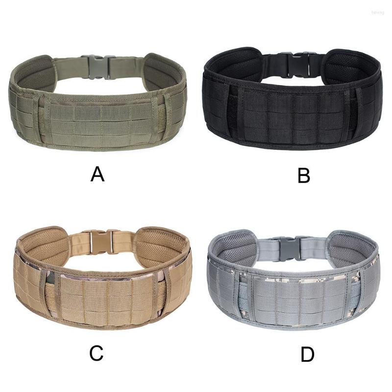 

Waist Support Band Adjustable Hunting Belt Portable Buckle Girdle For Outdoor Activity CP, Black