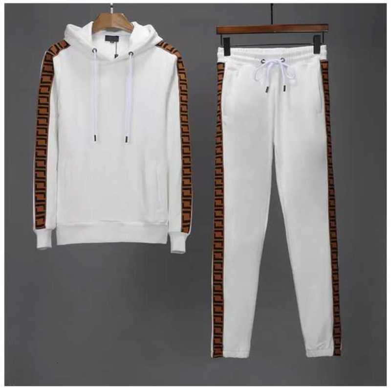 

Men's Tracksuits designer Soccer track set jacket Pants sweatshirt sweat s coats jackets Casual sweatshirts training DO98, White