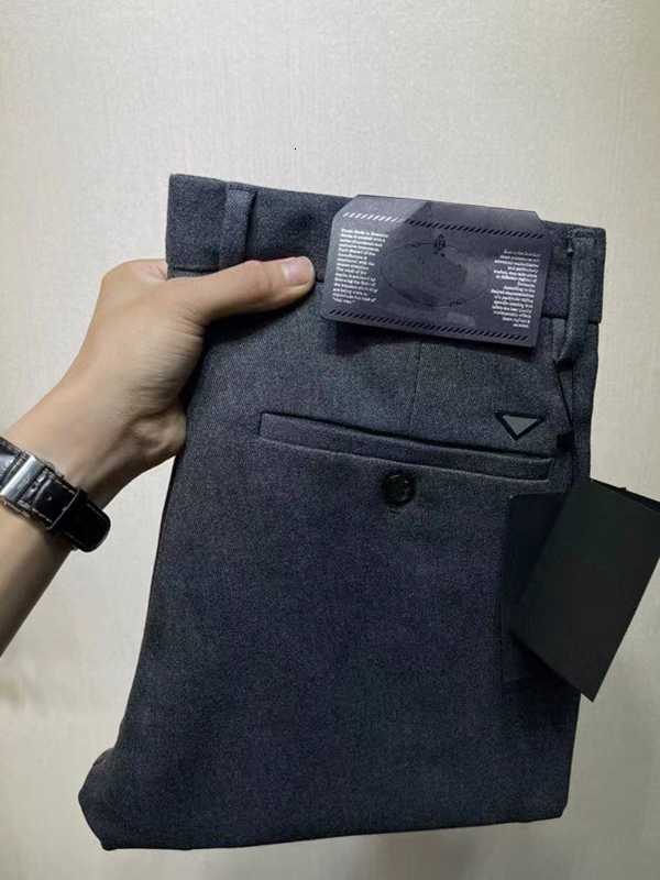 

Men's Pants High quality designer business pants gentleman work luxury fashion men straight FFIH, Style 6