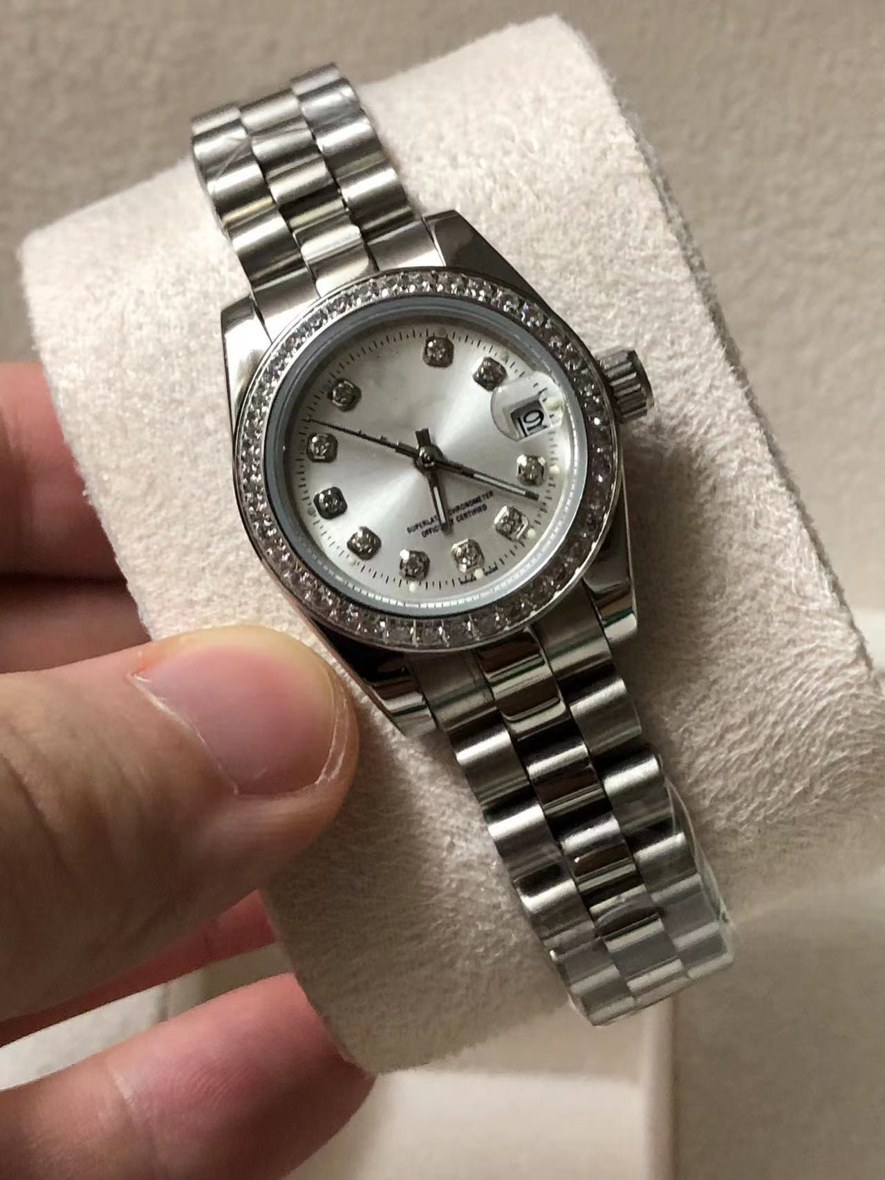 

2023 With Original Box lady diamonds watch womens watchs datejust 26mm Luxury Women watch day Dateday Girl Sapphire Glass Wristwatch Automatic Mechanical Movement