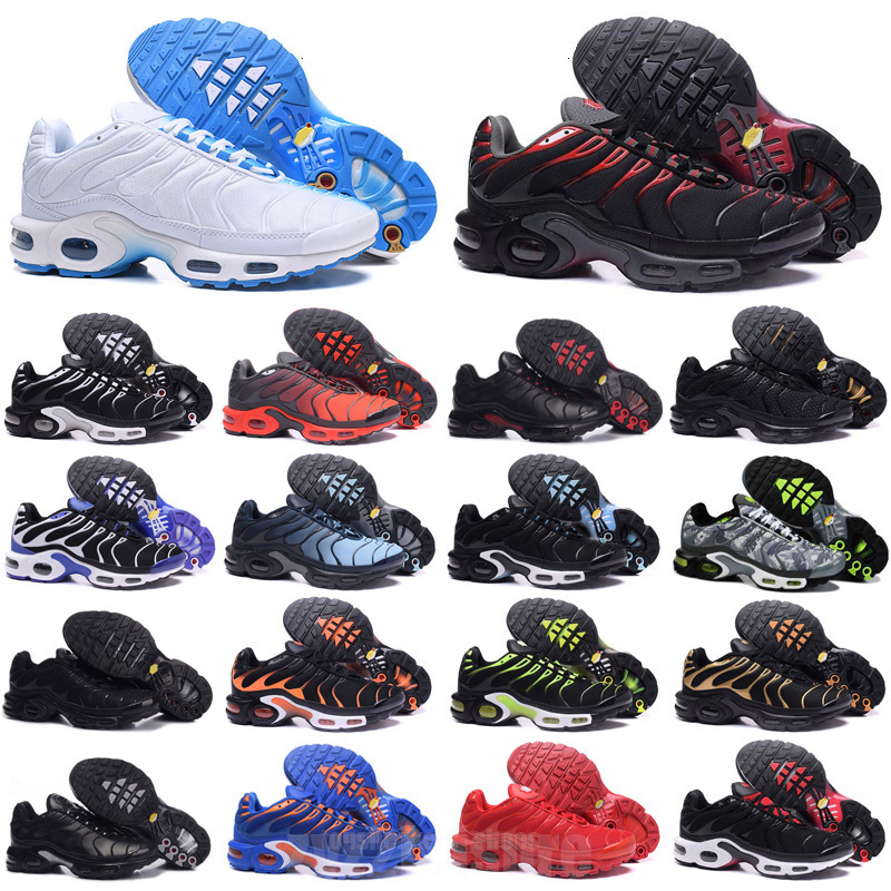 

2023 men women Casual shoes tn plus Terrascape Triple Black white Atlanta Hyper Sky Blue Fury Jade Laser Wolf Grey trainers sports sneakers, Color 10