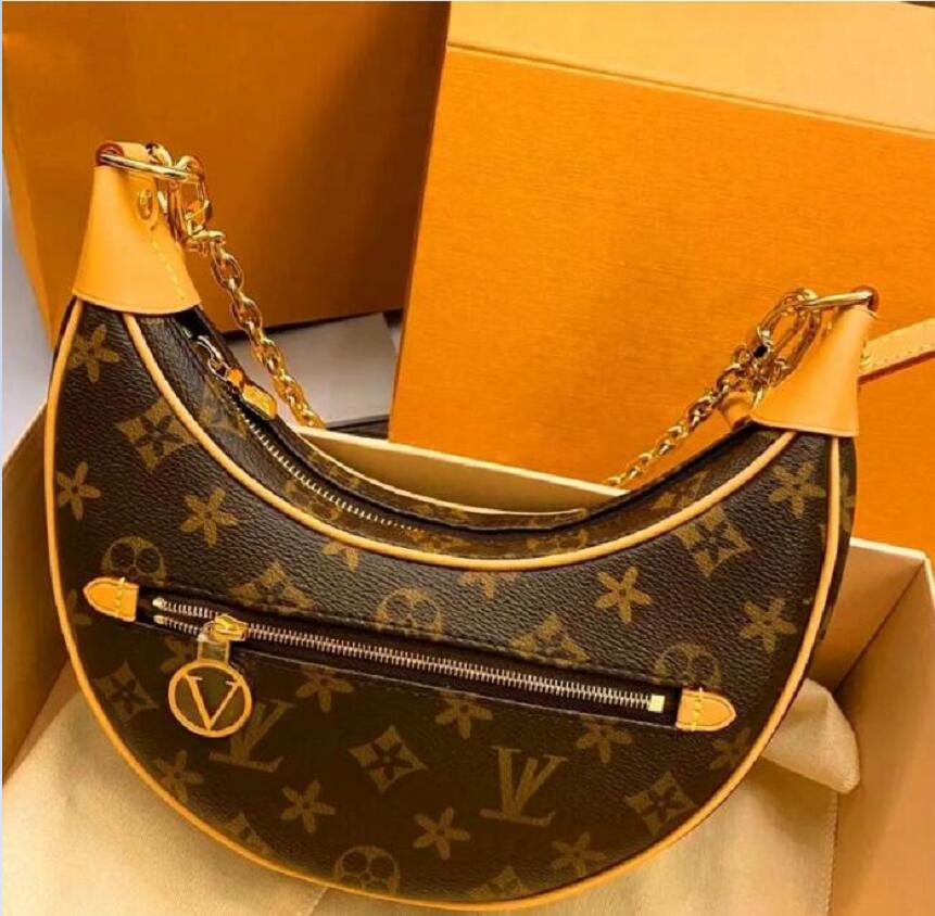 

luxury Shoulder Bag designers Handbags Purses Bag Brown flower Women Tote Brand Letter Leather Shoulder Bags 7284